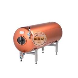 [OD019] Duotank 1.000Litros Refrigerado Pintado Cobre